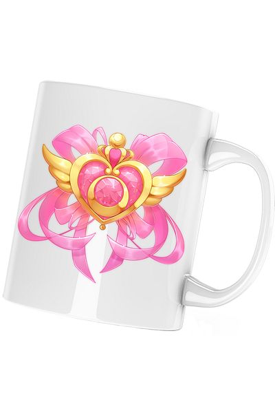 OEM Cana Sailor Moon Pink Gold Heart Diadema, alba, 330 ml