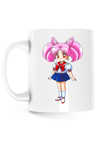 OEM Cana Sailor Moon Chibiusa Pink Bebe Girl, alba, 330 ml
