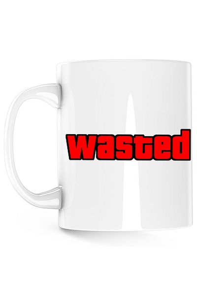 OEM Cana Wasted GTA V, alba, 330 ml