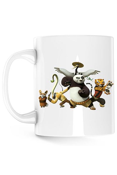 OEM Cana Kung Fu Panda All Team Arte Martiale, alba, 330 ml
