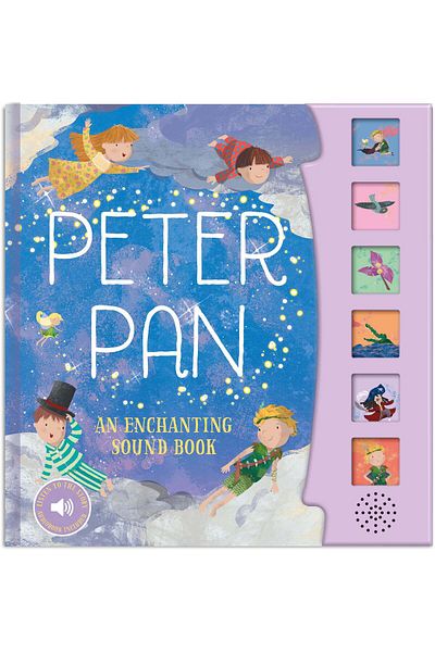 North Parade Peter Pan Fairy Tale Sound Book - 6 Enchanting Sound Buttons To Press And Play, 3+ Years