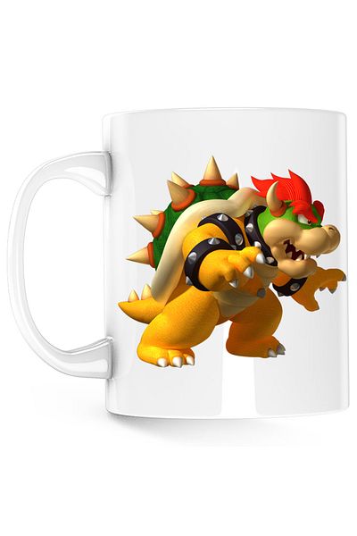 OEM Cana Super Mario Bros Testos Malefic 3D, alba, 330 ml