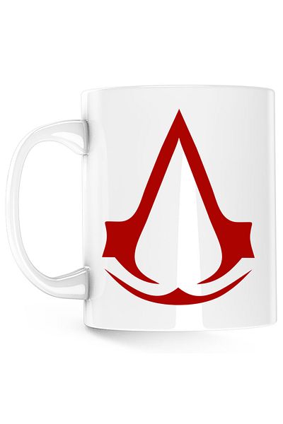 OEM Cana Silent Killer Assassin's Creed Logo Crest, alba, 330 ml