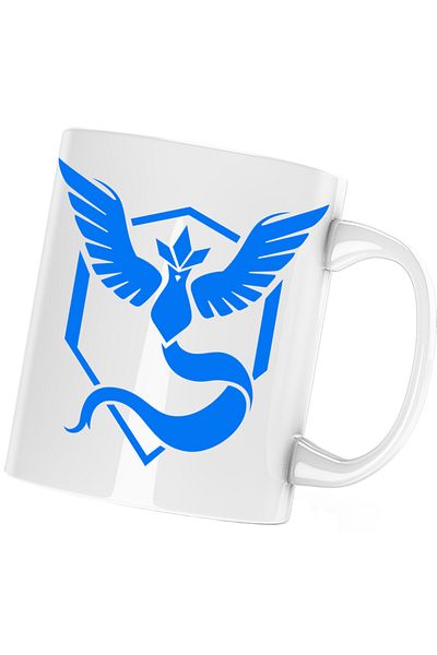 OEM Cana Mustic Pokemon Go Logo, alba, 330 ml