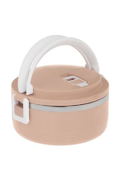 OEM Thermal casserole, capacity 500 ml, 15x9.5 cm, Pink