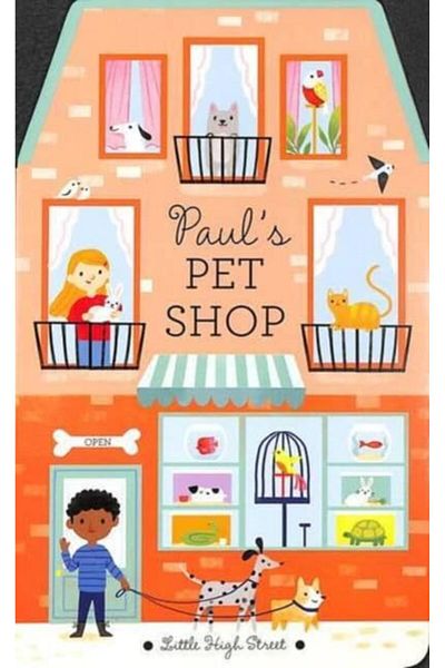 North Parade Children's book, NPP, Tom'S Toy Shop (High Street Board Book), 2+ years
