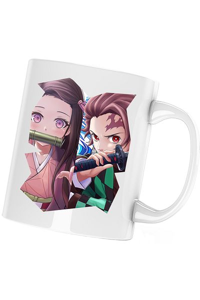 OEM Cana Tanjiro Demon Sister Nezuko Kamado GTA, alba, 330 ml