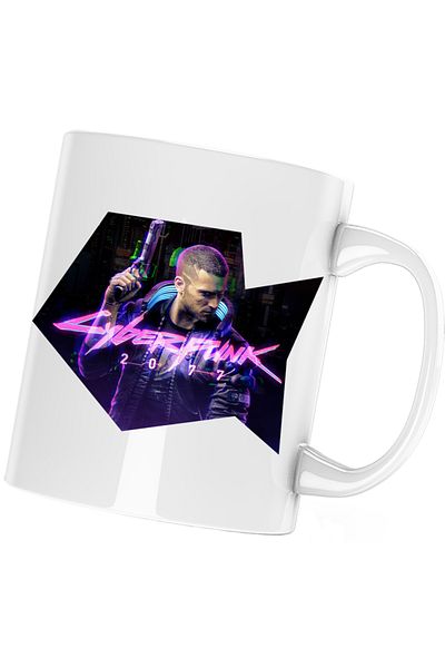 OEM Cana Cyberpunk 2077 Future is Here Game, alba, 330 ml