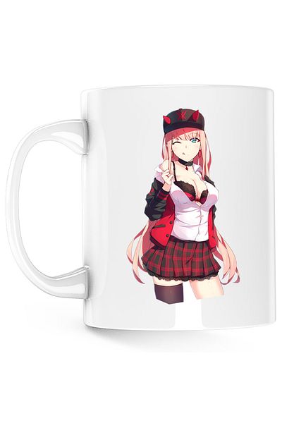 OEM Cana Zero Two DarlinFra Darling in the FranXX Anime, alba, 330 ml