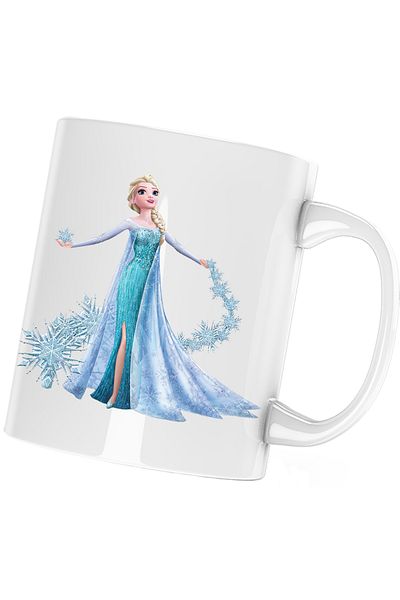 OEM Frozen Elsa Kristoff Ice Queen Mug, white, 330 ml