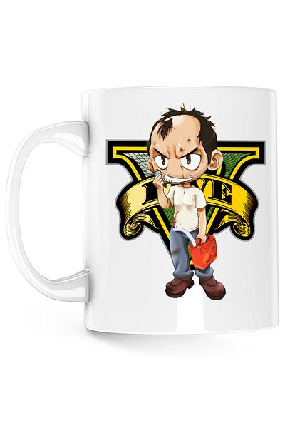 OEM Cana Grand Theft Auto Trevor GTA, alba, 330 ml