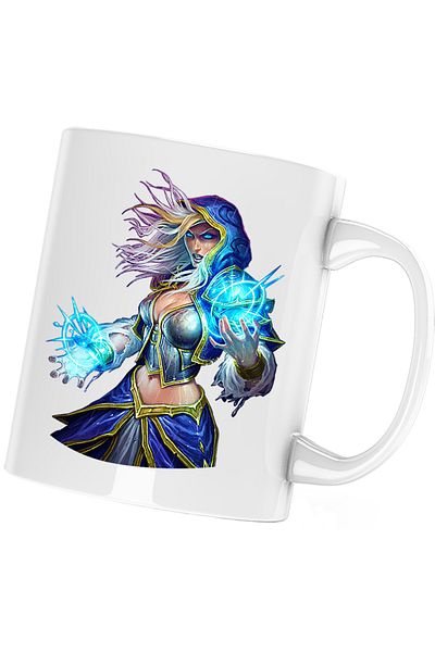 OEM Cana Dota 2 Rylai Crystal Maiden Hero Ice, alba, 330 ml