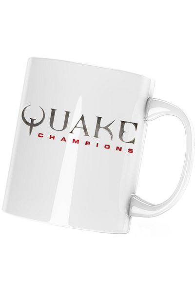 OEM Cana Quake Logo Tube Brand Beanie Champions Fortnite, alba, 330 ml