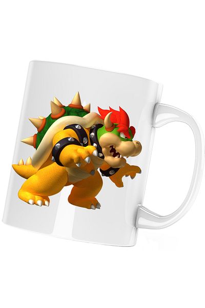 OEM Cana Super Mario Bros Testos Malefic 3D, alba, 330 ml