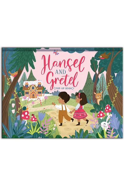North Parade Children's book, NPP, Hansel and Gretel - Children's Fairy Tale Pop-Up Book, 3+ years