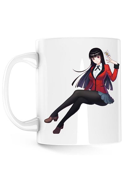 OEM Cana Kakegurui Yumeko Jabami Compulsive Gambler, white, 330 ml