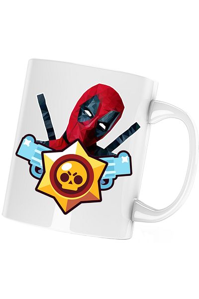 OEM Cana Deadpool Brawl Stars Legend Player, alba, 330 ml