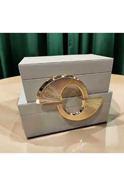 MIARIK DESIGN & DEKORASYON 2 li S Deri Kutu 8x16 10x20 Cm