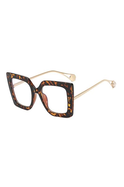 Toz Vintage Drelina Leopard Patterned Vintage & Retro Glasses