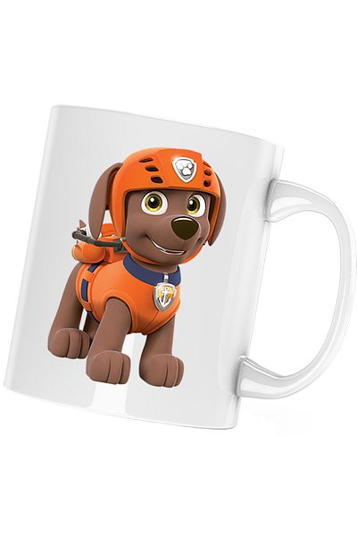 OEM Paw Patrol Labrador Zuma Policeman Roblox Mug, white, 330 ml