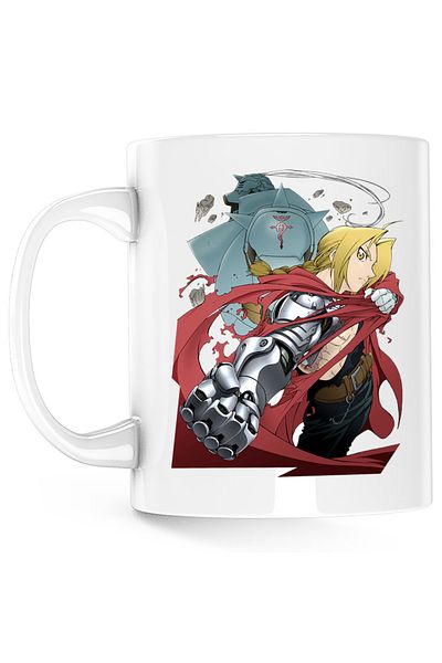 OEM Cana Fullmetal Alchemist Steampunk Fantasy, alba, 330 ml