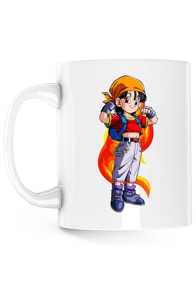 OEM Cana Dragon Ball Z Pan SuperGirl Cool Anime, alba, 330 ml