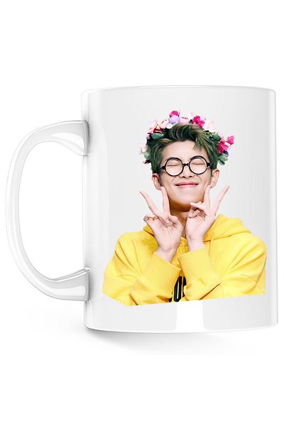 OEM Cana BTS RM Rap Monster, alba, 330 ml