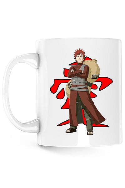 OEM Cana Naruto Gaara Sasuke Uchiha Anime Manga, white, 330 ml