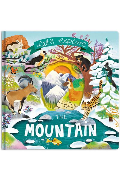 North Parade Children's Book, NPP, Let's Explore The Mountains - Children's Lift-The-Flap Book, 3+ years