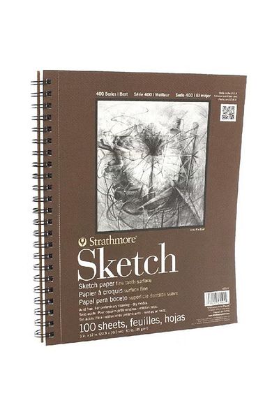 Strathmore 100-Sheets Sketch Drawing Pad White
