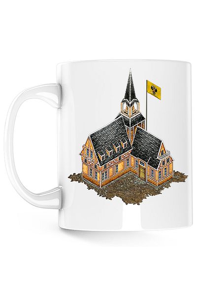OEM Age of Empires Building Strategy Game PS4 Mug, white, 330 ml