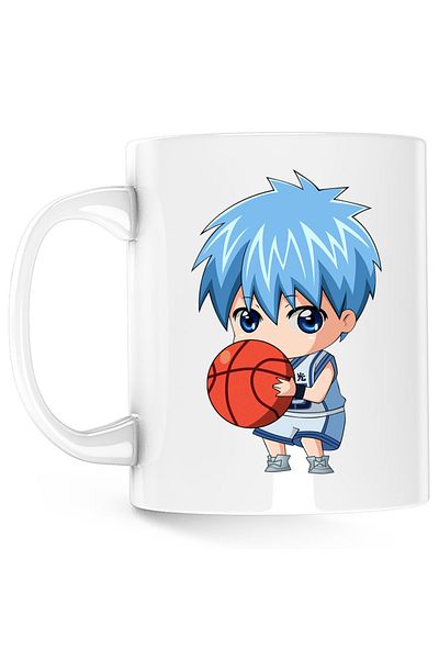 OEM Cana Kuroko no Basket Tetsuya Bebe Chibi Anime, alba, 330 ml
