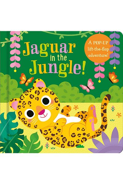North Parade Children's book, NPP, Jaguar in the Jungle, Childrens Pop-Up Book, 3+ years