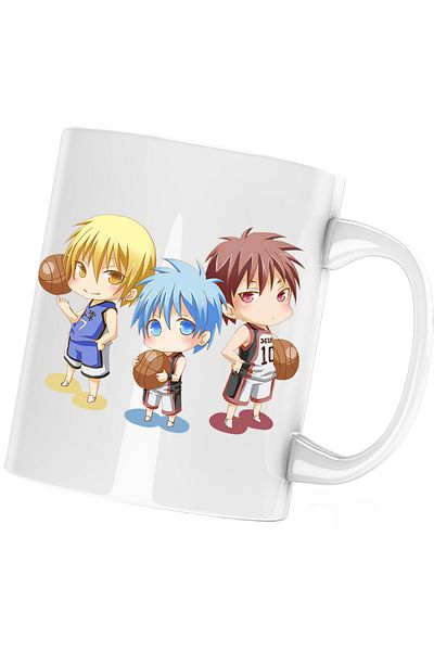 OEM Cana Chibi Tetsuya Kuroko no Basket Team, white, 330 ml