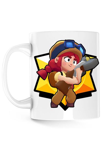 OEM Cana Jessie Brawl Stars GTA, alba, 330 ml