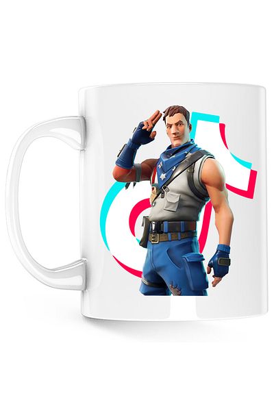 OEM Cana Fortnite Battle Royale Tik Tok, white, 330 ml