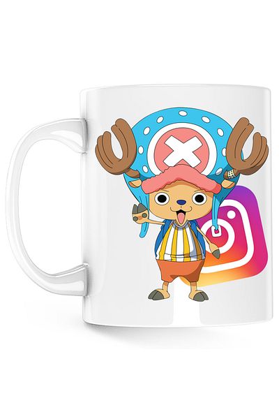 OEM Cana One Piece Tony Chopper Insta Creator Instagram, alba, 330 ml