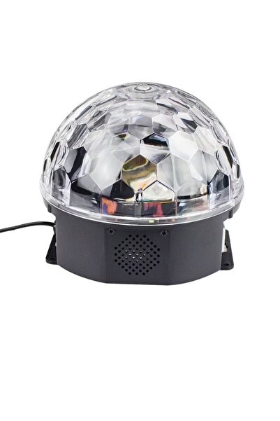 dalimag Glob disco cu lumini LED RGB, bluetooth, USB si telecomanda IR