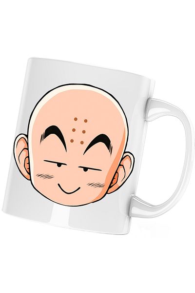 OEM Dragon Ball Z Krillin Master Kung Fu Cana, white, 330 ml