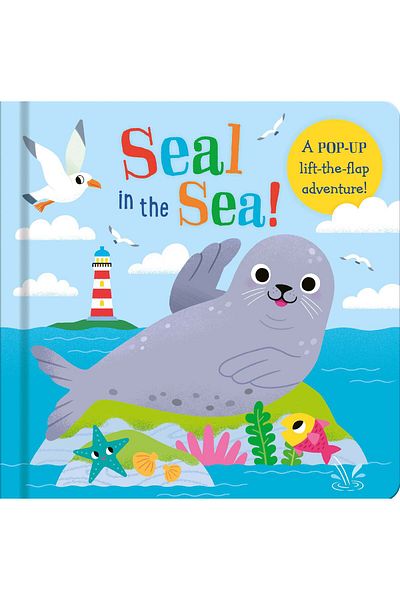 North Parade Children's book, NPP, Seal in the Sea Children's Pop-Up Book, 3+ years