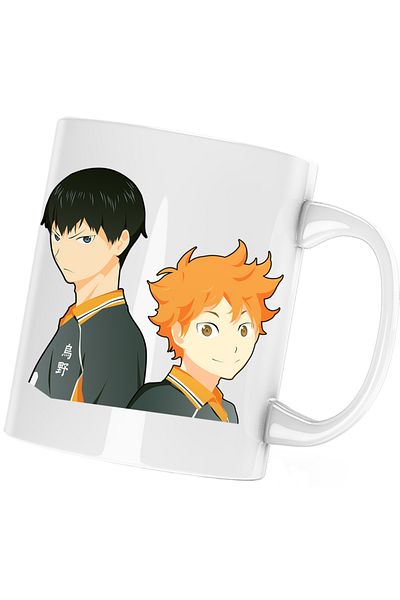 OEM Cana Haikyuu Volei Hinata Kageyama Haruichi Furudate, alba, 330 ml