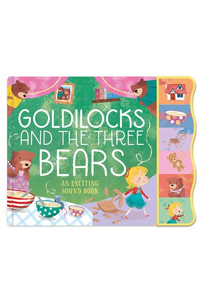 North Parade Children's book, NPP, Goldilocks And The Three Bears Fairy Tale Sound Book, +0 years