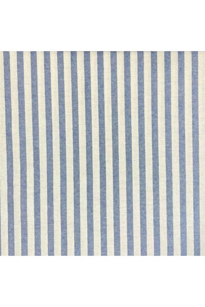 aom Față de masă dreptunghiulară cu dungi albastre, 160x240, bumbac și lână