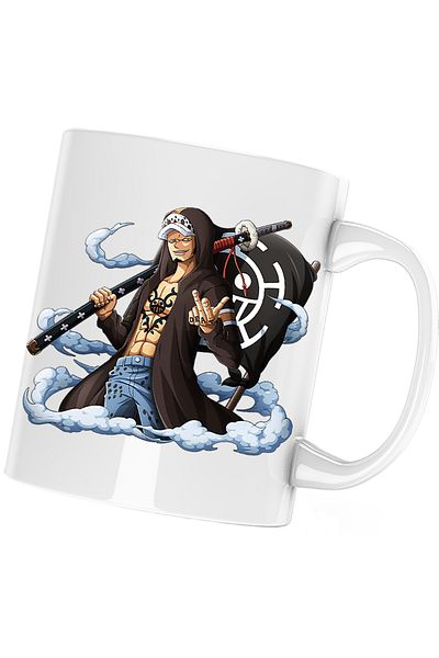 OEM Cana One Piece Trafalgar Surgeon of Death Anime, alba, 330 ml