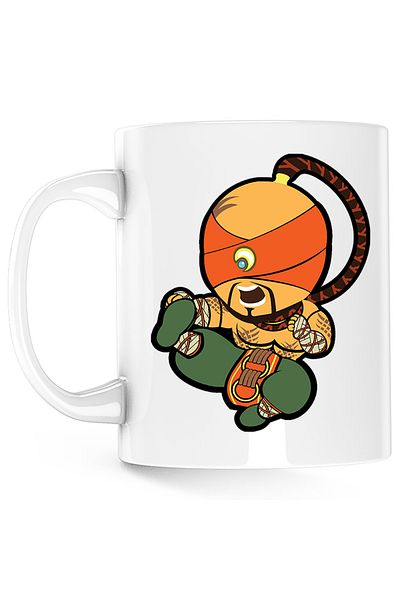 OEM Cana League of Legends Lee Sin LoL Shaolin Chibi, alba, 330 ml
