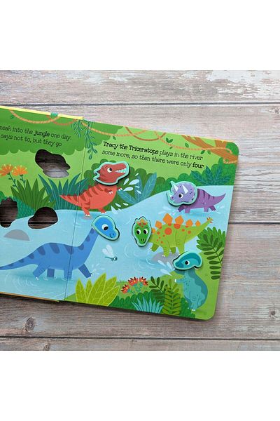 North Parade Children's book, NPP, 5 Baby Dinos: A Counting Sound Book, 3+ years