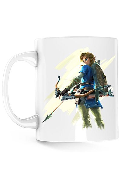 OEM Cana Legend of Zelda Arcas Link Minecraft, alba, 330 ml