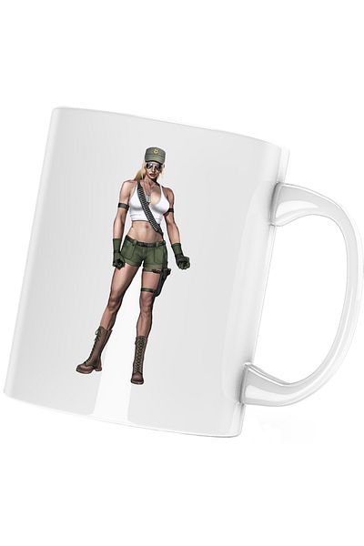 OEM Cana Mortal Kombat Sonya Blade Insects Universe Bloodreyna, alba, 330 ml