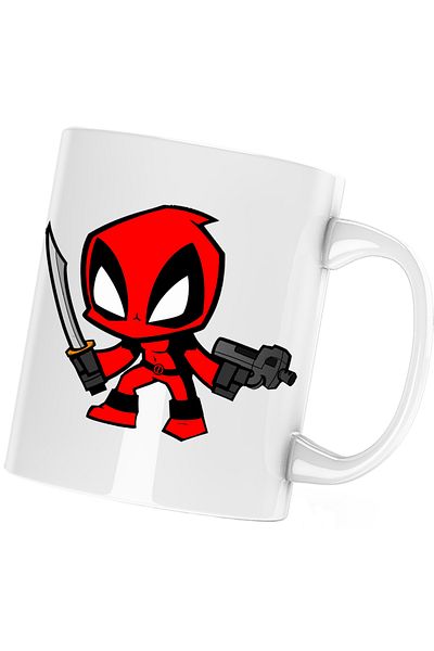 OEM Cana Deadpool Baby Marvel Ninja, alba, 330 ml