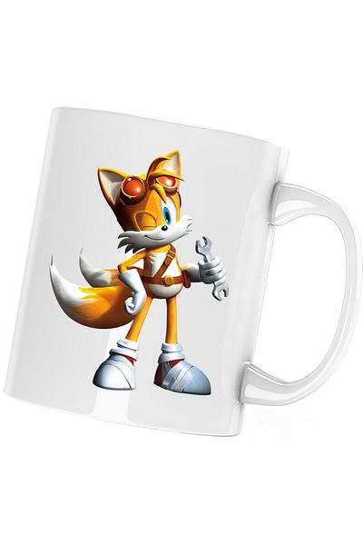 OEM Sonic Tails Mechanic Chaos Mug, white, 330 ml